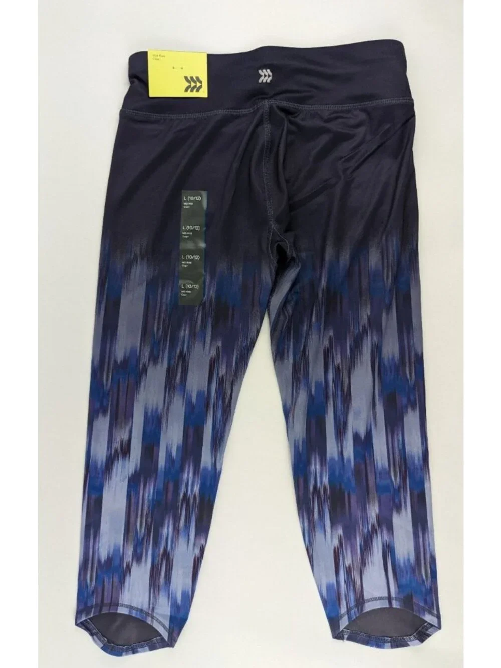 All in Motion Purple & Blue Athletic Capri Pants Girls' Large NWT